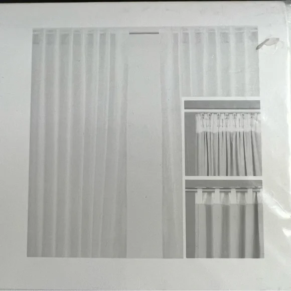Sold NWT Multiple available IKEA VIVAN curtain set of two in package - Picture 9 of 13